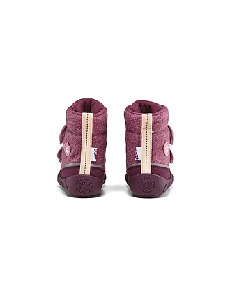 AFFENZAHN | Bottes d'hiver pour enfants LAINE COMFY Koala | dunkelrot